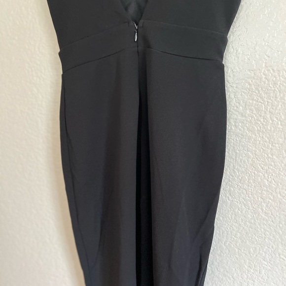 Stunned By You Black Rhinestone Mermaid Maxi Dress - Picture 4 of 6